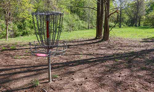Disc golf is popular at White Clay Creek State Park