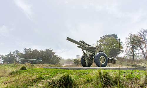 Fort Miles Artillery Park at Cape Henlopen State Park.