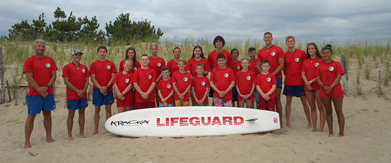 Junior Lifeguards at the beach