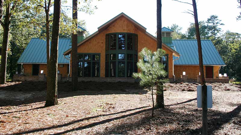 nature center front view