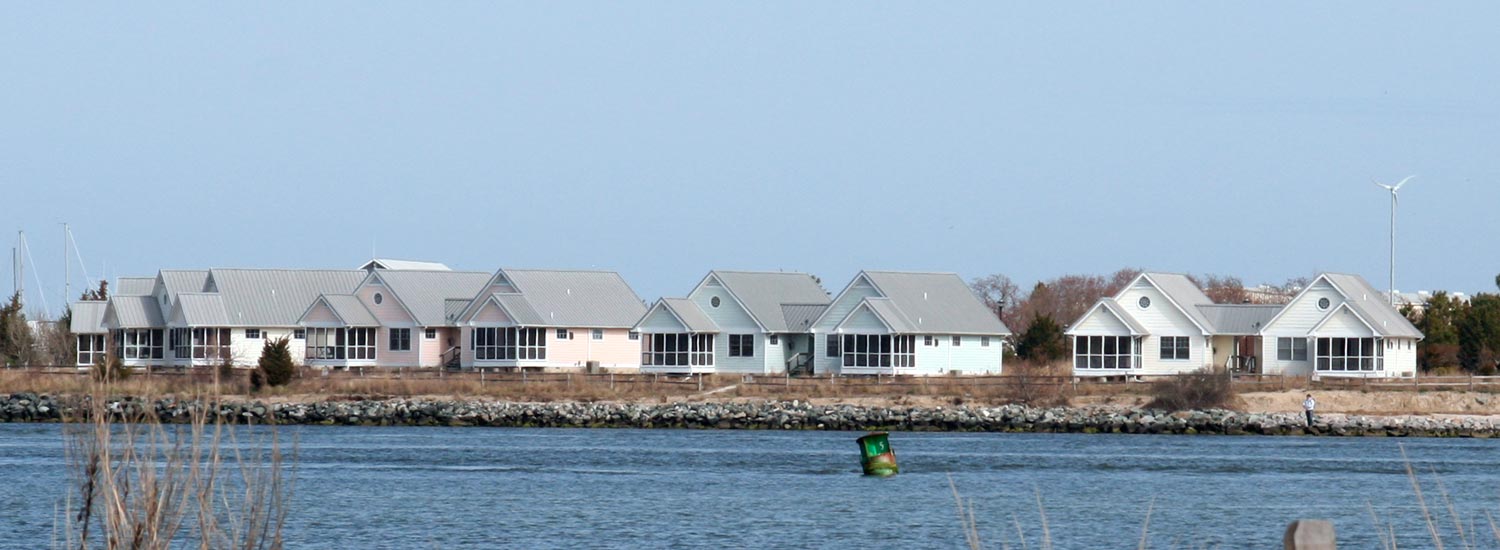 Cottages at Indian River Marina at Delaware Seashore State Park